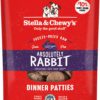 Stella & Chewy's Absolutely Rabbit Dinner Patties Freeze-Dried Raw Dog Food, 14-oz Bag