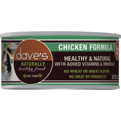 Dave’s Naturally Healthy Grain Free Canned Cat Food Chicken Formula