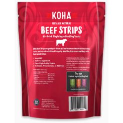 Koha Beef Strips All Natural Treats