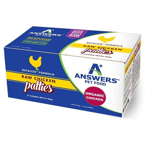 Answers Detailed Chicken Raw Dog Food