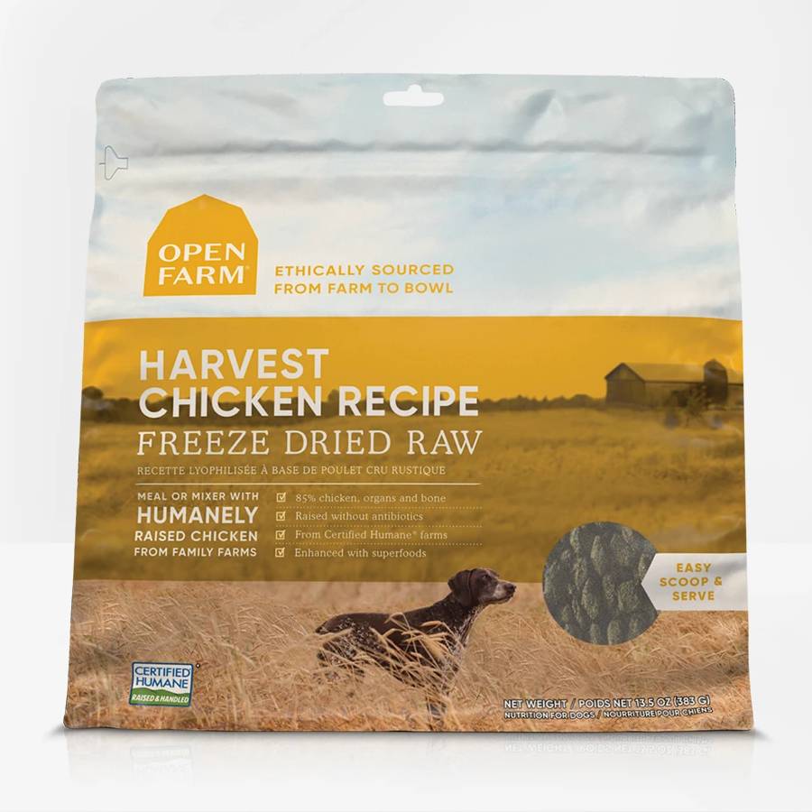 Open Farm Chicken Freeze Dried Raw Dog Food Woof Life
