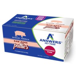 Answers Detailed Pork Raw Dog Food
