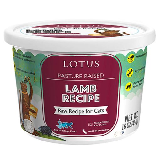 Lotus Cat Raw Food Lamb Recipe