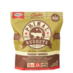 Primal Raw Frozen Cat Food Venison