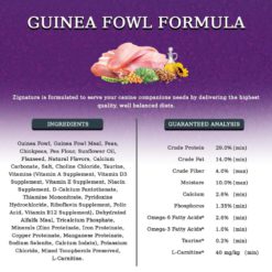 Zignature Guinea Fowl Limited Ingredient Grain Free Dry Dog Food