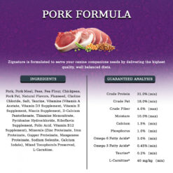 Zignature Pork Limited Ingredient Grain Free Dry Dog Food