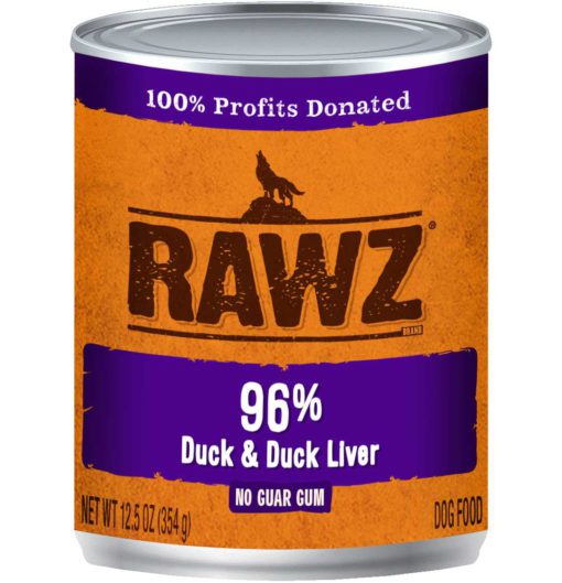 Rawz Duck And Duck Liver Wet Dog Food