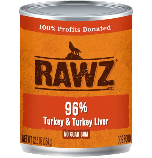Rawz Turkey & Turkey Liver Wet Dog Food