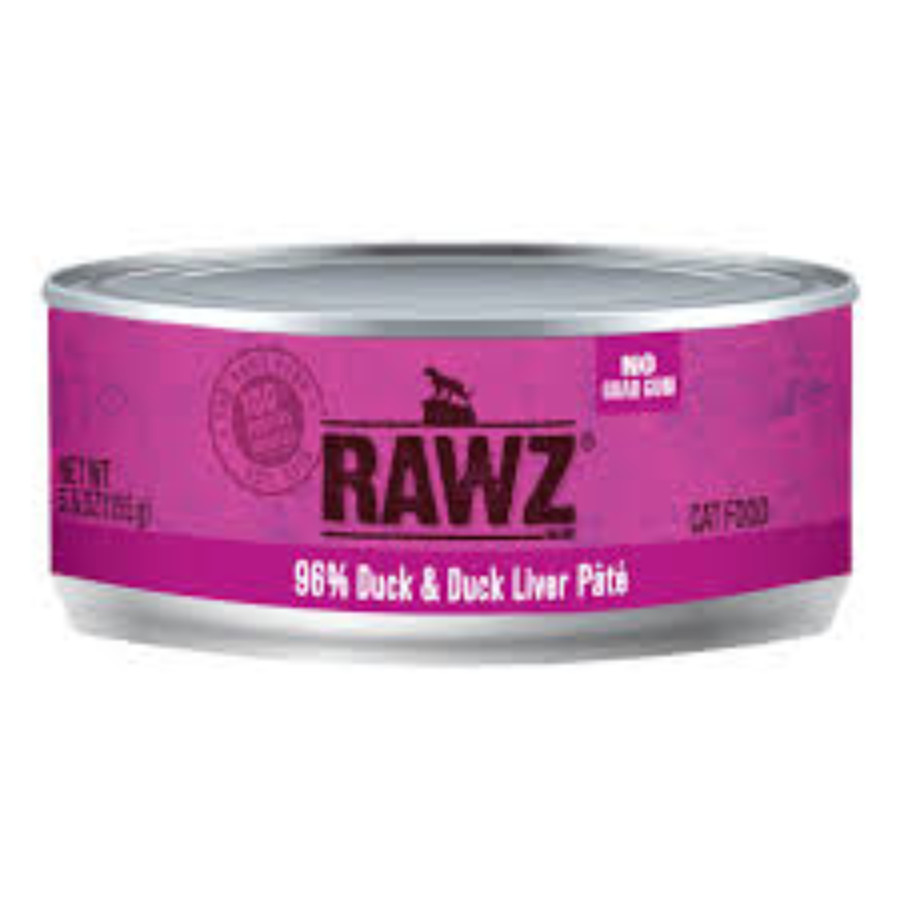 RAWZ Duck & Duck Liver Wet Cat Food Woof Life