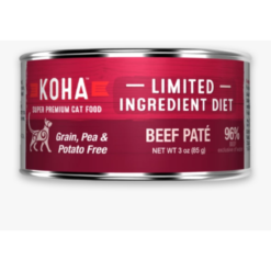 Koha Limited Ingredient Beef Wet Cat Food
