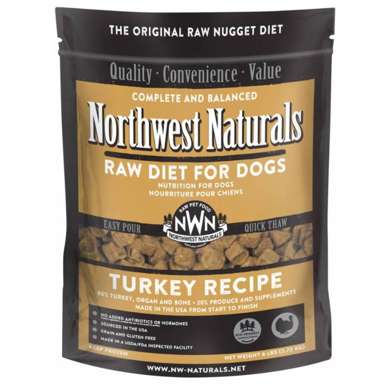 Northwest Naturals Turkey Frozen Dog Food - Woof Life