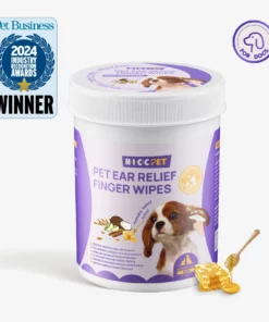 HICC Pet Ear Relief Finger Wipes