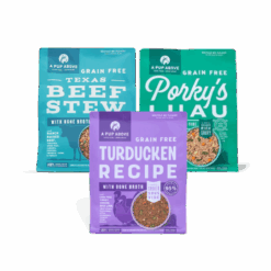 A Pup Above Cooked Dog Food