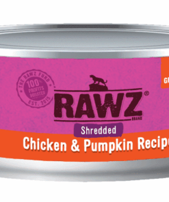 Rawz Chicken & Pumpkin Shredded Wet Cat Food