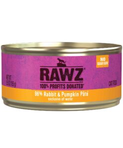 Rawz Rabbit & Pumpkin Wet Cat Food