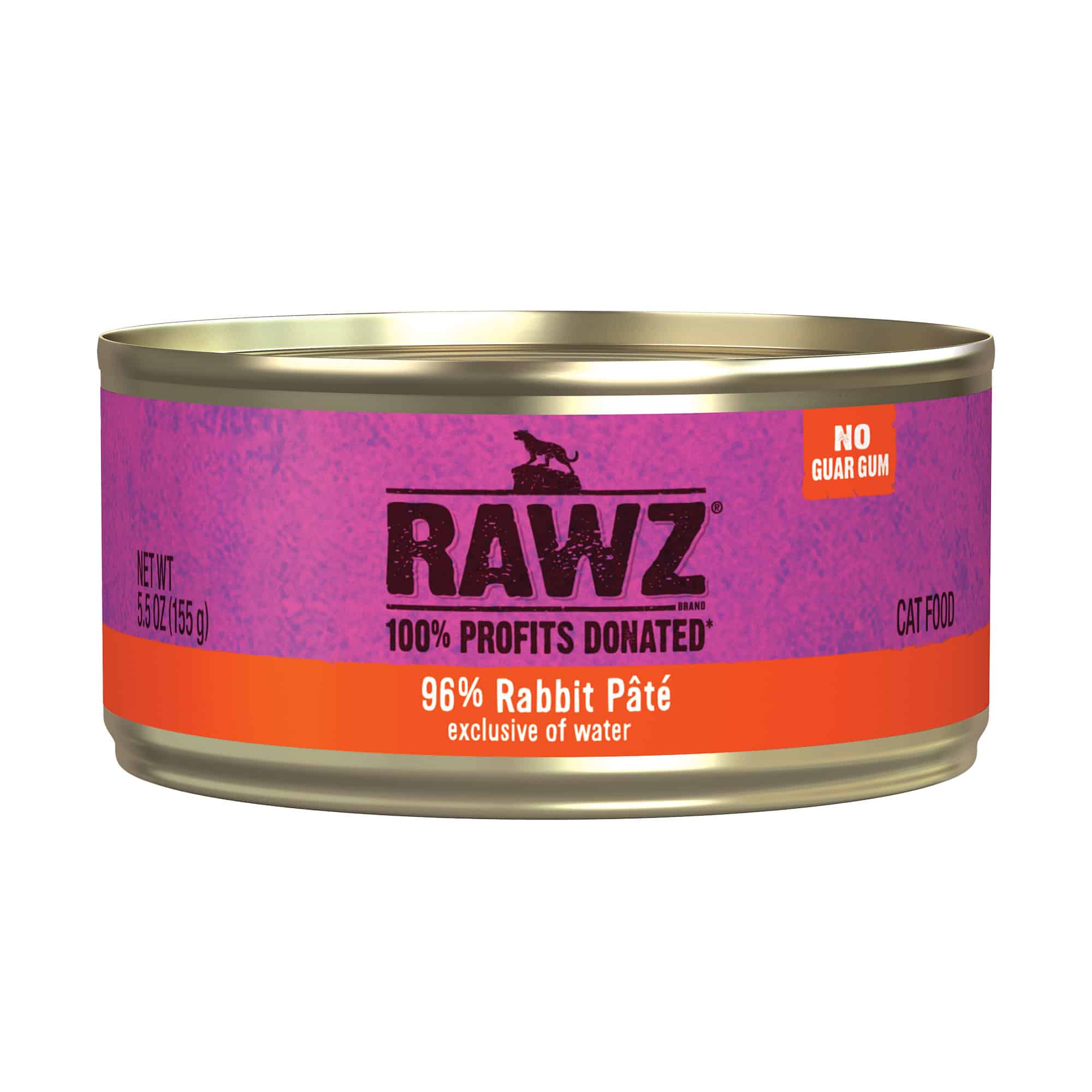 Rawz Rabbit Wet Cat Food