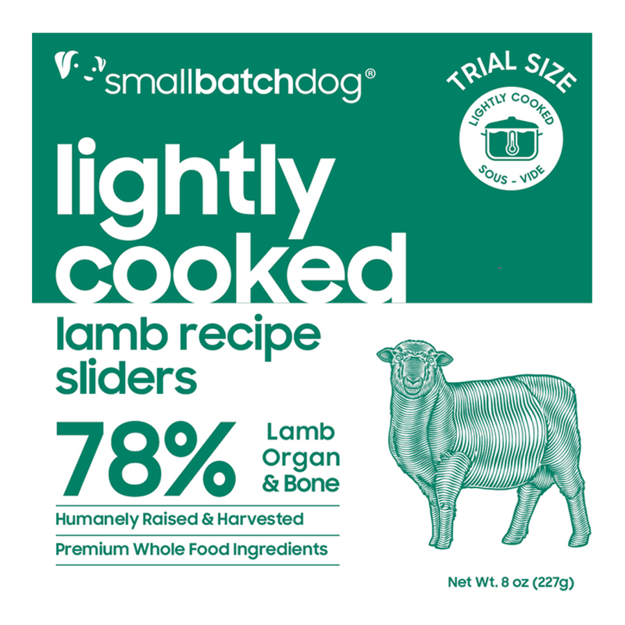 Small Batch Samples Lightly Cooked Dog Food