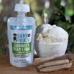 Bark Pouch Sardines & Cream Cheese