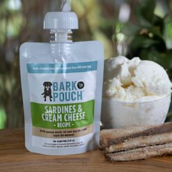 Alternative view of Bark Pouch Sardines & Cream Cheese